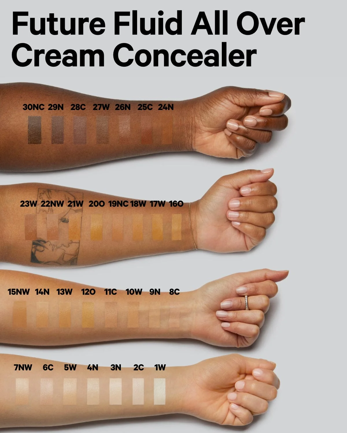 Future Fluid Creamy Hydrating Concealer - Image 32